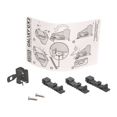 Msa Safety Kit, Gx2, Din Rail, Mounting 10126657